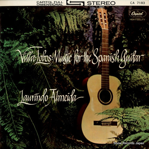 ALMEIDA, LAURINDO music for the spanish guitar CA7183