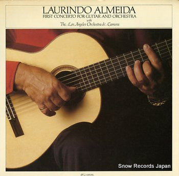 ALMEIDA, LAURINDO first concerto for guitar and orchestra CC-2001