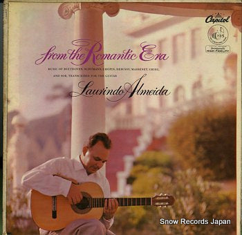ALMEIDA, LAURINDO guitar music from the romantic era P8341