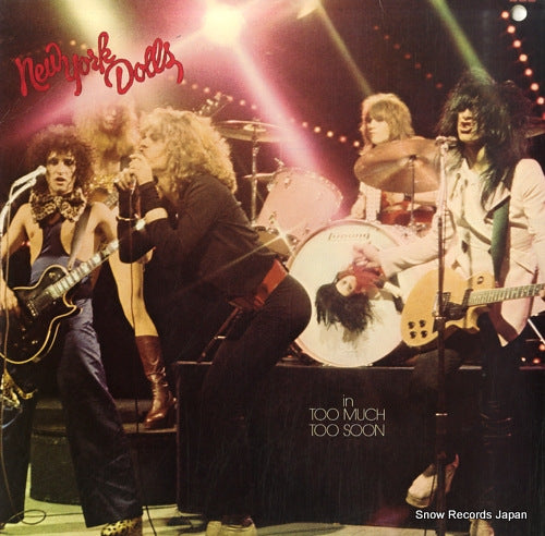 NEW YORK DOLLS in too much too soon SRM-1-1001