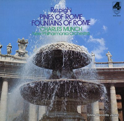 MUNCH, CHARLES respighi; pinetrees of rome, symphonic poem K15C8044