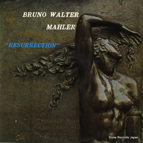 WALTER, BRUNO mahler; symphony no.2 resurrection OS-322-3