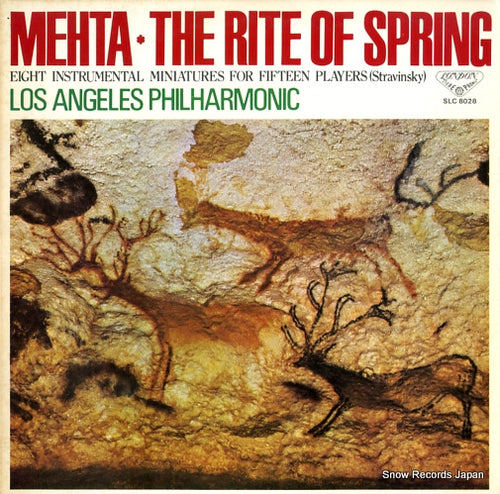 MEHTA, ZUBIN stravinsky; the rite of spring, ballet SLC8028