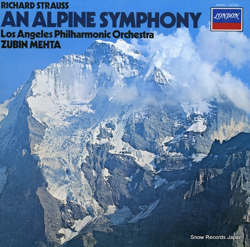 MEHTA, ZUBIN richard strauss; an alpine symphony, op64 L18C5003