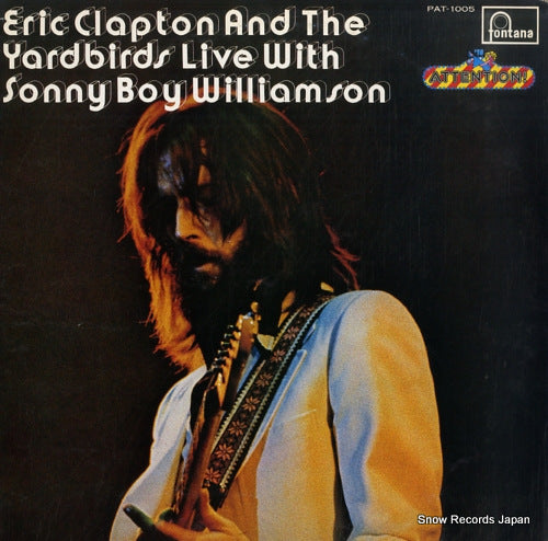 CLAPTON, ERIC, AND THE YARDBIRDS live with sonny boy williamson PAT-1005