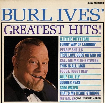 IVES, BURL burl ives' greatest hits MCA-114