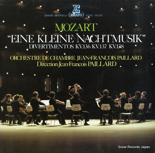 PAILLARD, JEAN-FRANCOIS mozart; "eine kleine nachtmusik" ERX-2307