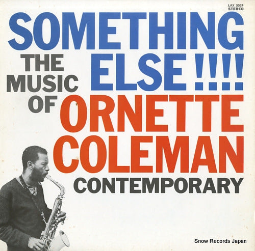 COLEMAN, ORNETTE something else! LAX-3024