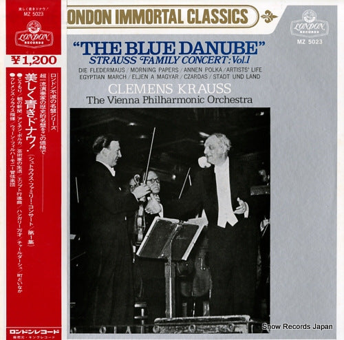 KRAUSS, CLEMENS strauss family concert vol.1 MZ5023