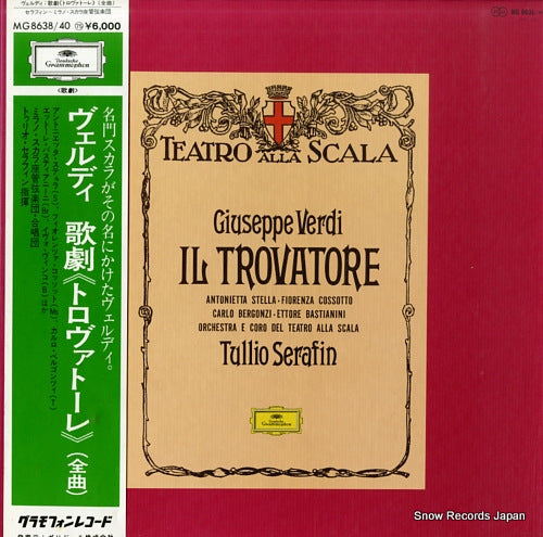 SERAFIN, TULLIO verdi; il trovatore MG8638/40