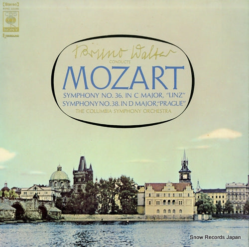 WALTER, BRUNO mozart; symphony no.36 & no.38  SONC10186