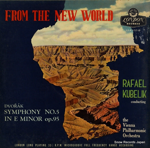 KUBELIK, RAFAEL dvorak; symphony no.5 in e minor "from the new world" LLA10216