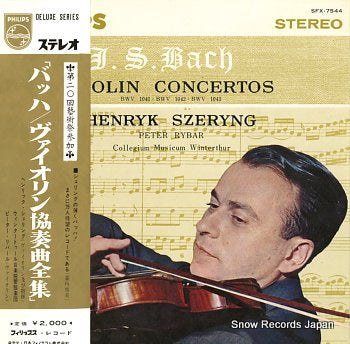 SZERYNG, HENRYK bach; violin concertos SFX-7544