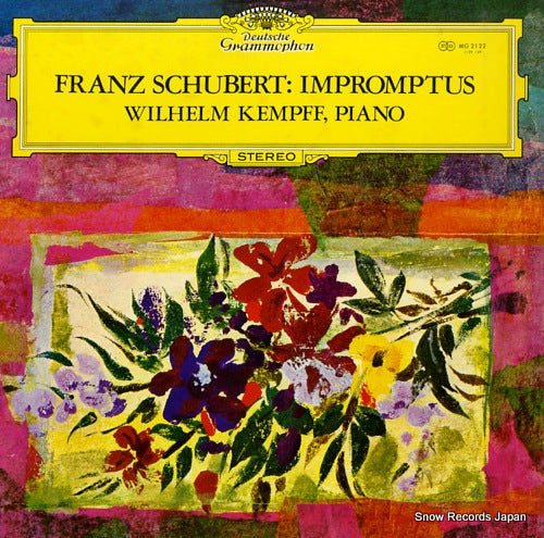 KEMPFF, WILHELM schubert; impromptus MG2122