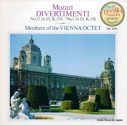 MEMBERS OF THE VIENNA OCTET mozart; divertimento no.17 in d / no.1 SLC6070