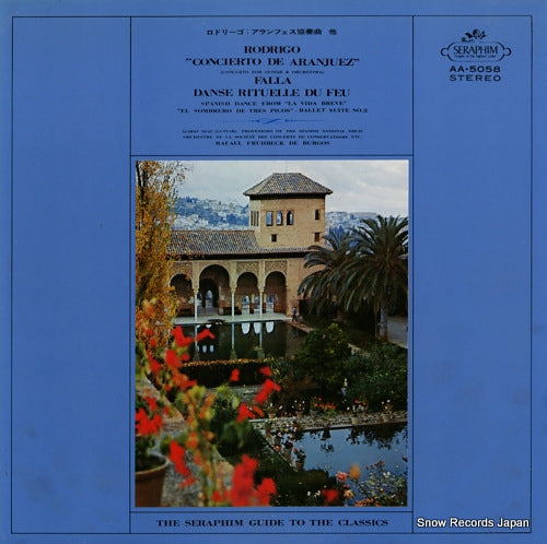 FRUHBECK DE BURGOS, RAFAEL rodrigo; concierto de aranjuez AA.5058