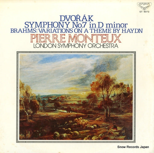 MONTEUX, PIERRE dvorak; symphony no.7 in d minor GT9073