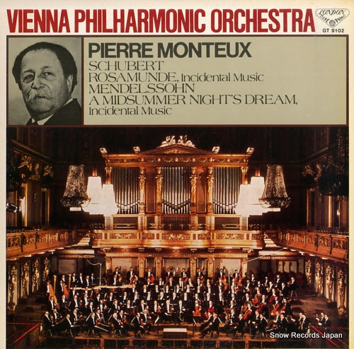 MONTEUX, PIERRE schubert; rosamunde, incidental music GT9102