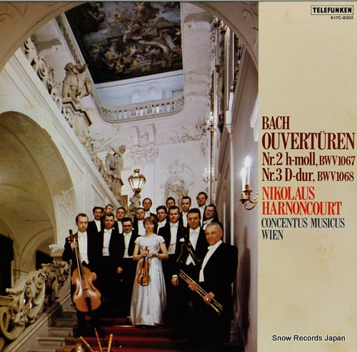 HARNONCOURT, NIKOLAUS bach; ouverturen K17C-8302