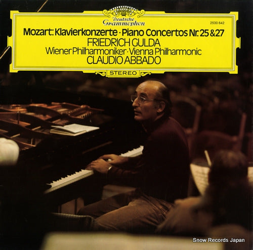 ABBADO, CLAUDIO mozart; piano concertos no.25 & 27 2530642