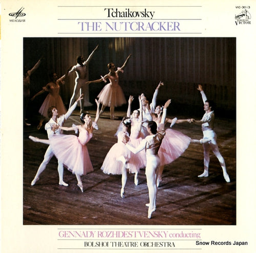ROZHDESTVENSKY, GENNADY tchaikovsky; the nutcracker(ballet in 2 acts, 3scenes) VIC-3013
