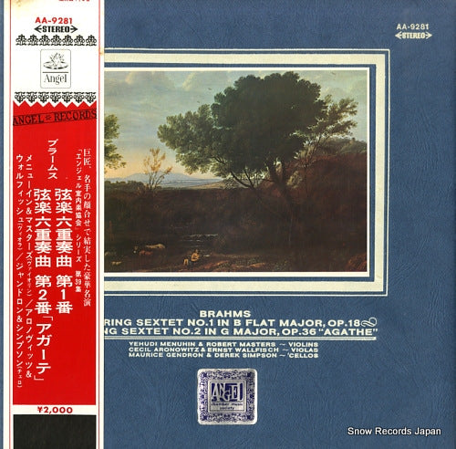 V/A brahms; string sextet no.1 & no.2 agathe AA-9281