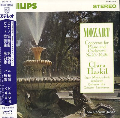 HASKIL, CLARA mozart; concertos for piano and orchestra no.20 & no.24 SFX-7518