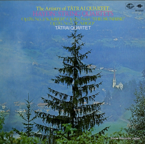 TATRAI QUARTET haydn; string quartets SR5220