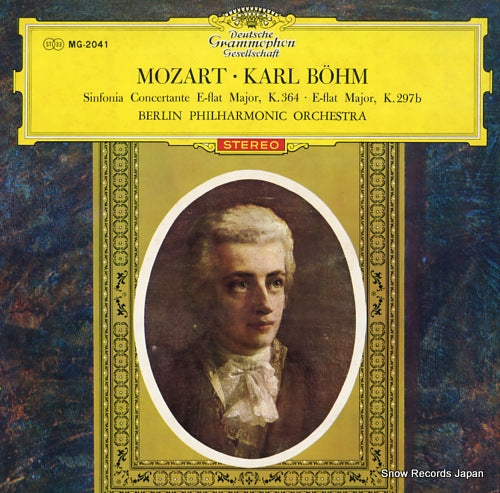 BOHM, KARL mozart; sinfonia concertante e-flat major k.364 MG2041