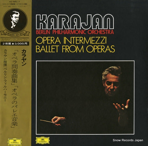 KARAJAN, HERBERT VON opera intermezzi MG9696/7