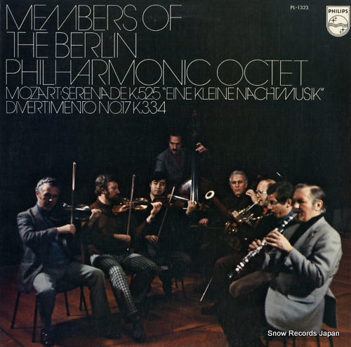 BERLIN PHILHARMONIC OCTET mozart; serenade k.525 einekleine nachimusik PL-1323