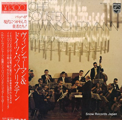 WINSCHERMANN, HELMUT bach; cantatas PL-1332