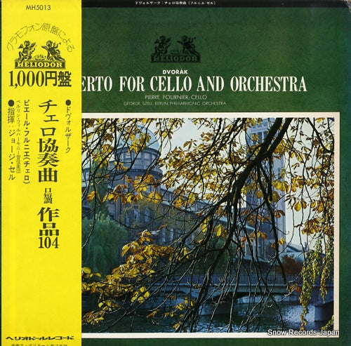 FOURNIER, PIERRE dvorak; concerto for cello and orchestra MH5013