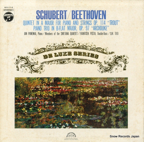 V/A schubert; "trout" quintet / beethoven; "archduke" WX-17-S
