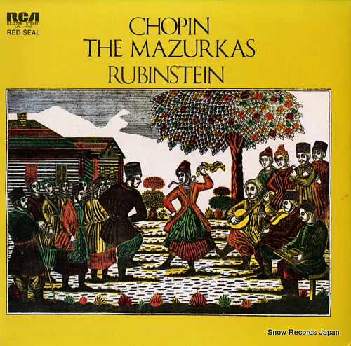 RUBINSTEIN, ARTUR chopin; mazurkas SX-2726