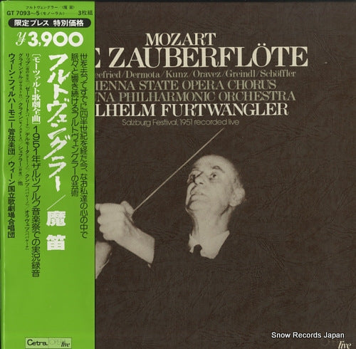 FURTWANGLER, WILHELM mozart; die zauberflote kv620 GT7093