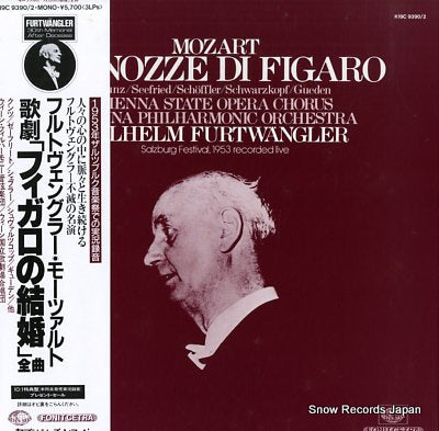 FURTWANGLER, WILHELM mozart; le nozze di figaro complete recording K19C9390/2