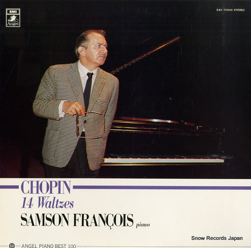 FRANCOIS, SAMSON chopin 14 waltzes EAC-70040