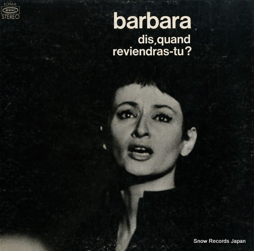 BARBARA dis, quand reviendras-tu? ECPM-6