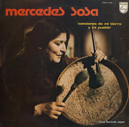 SOSA, MERCEDES canciones de mi tierra y mi pueblo FDX-143