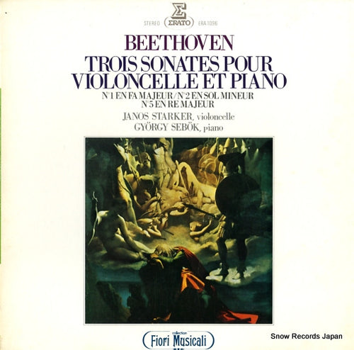 STARKER, JANOS beethoven; trois sonates pour violoncelle et piano ERA1096