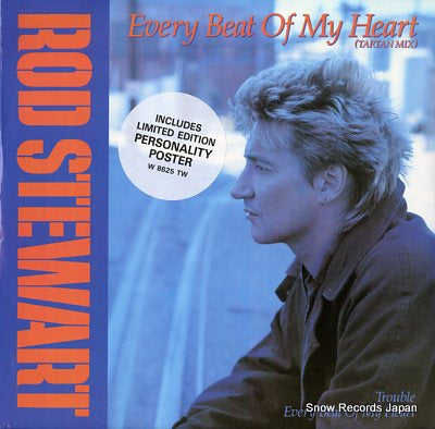 STEWART, ROD every beat of my heart W8625TW