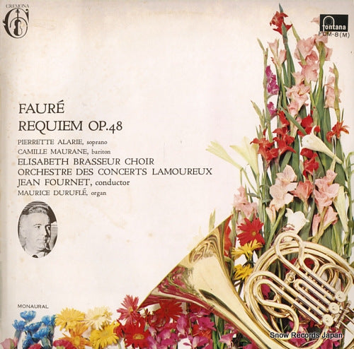 FOURNET, JEAN faure; requiem op.48 FCM-8(M)