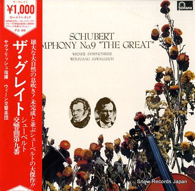 SAWALLISCH, WOLFGANG schubert; symphony no.9 the great FG-86