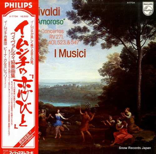 I MUSICI vivaldi; "l'amoroso" concertos rv271,401,523,&547 X-7734