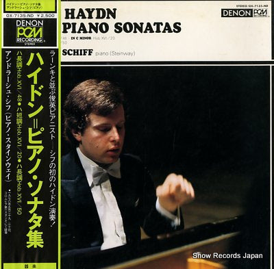 SCHIFF, ANDRAS haydn; three piano sonatas OX-7135-ND