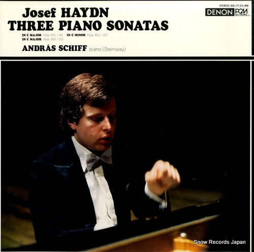 SCHIFF, ANDRAS haydn; three piano sonatas OX-7135-ND