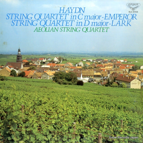 AEOLIAN STRING QUARTET, THE haydn; string quartet "emperor" & "the lark" SLC8155