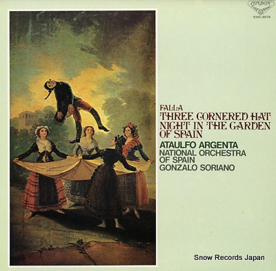 ARGENTA, ATAULFO falla; three cornered hat / night in the garden of spain K15C-8079