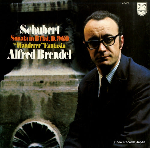 BRENDEL, ALFRED schubert; sonata in b flat, d.960, "wanderer" fantasia X-5677